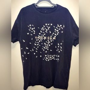 Youngla “Flock Bloc” T-Shirt